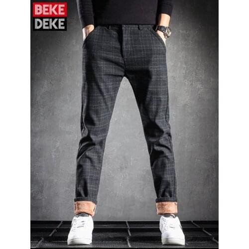 BEKEDEKE Men's Warm Pants