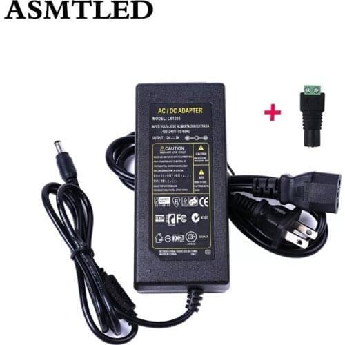 DC 12V 3A 4A 5A 6A 10A Power Supply AC To DC Adapter LED Transformer For 3528 5050 5630 Flexible LED Light Lamp Strip+Controller
