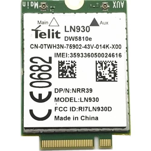 For TELIT LN930 DW5810e 4G Wireless LTE Mobile WWAN Card 4G/LTE/DC-HSPA+ WWAN Card