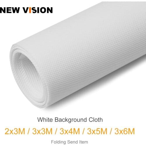 2x3m 3x3m 3x4m 3x5m 3x6m White Non-woven Fabric Photo Photography Backdrop Background Cloth for Photo Studio Backgrounds
