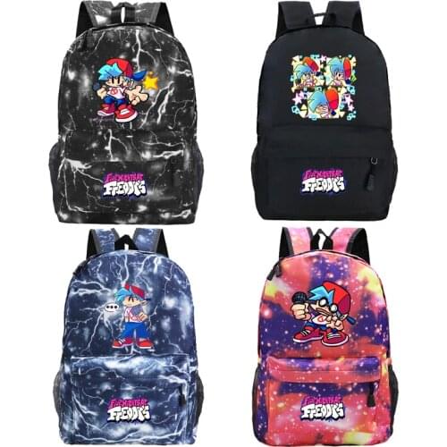 Kawaii Friday Night Funkin Backpack Teens School Bags For Boys Girls Book Bags Children Laptop Rucksack Bookbag School Mochilas