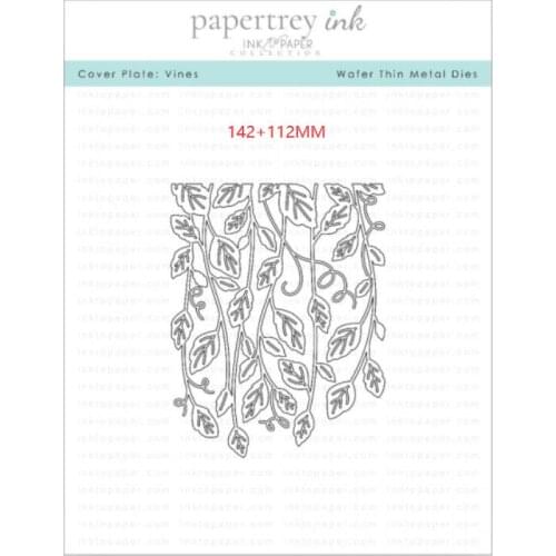 Cover plate vines Metal Cutting Dies for Scrapbooking Steel Craft Cut Embossing Paper Card Album Stencil