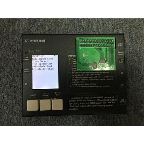Newest 2 IN 1 LCD Touch Screen Tester Frame Machine Box Built In Rechargeable + 4pcs Testing Board For iPhone 7G 7 PLUS