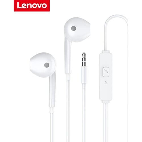 Original Lenovo HF170 Wired Half-in Headset Universal Computer Mobile Portable Entertainment Plug Wired In Ear Earphone Supplies