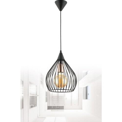 Black Taıre Single Pendant Lamp
