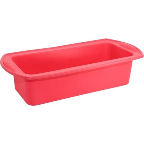 Rectangle Baking Mold Silicone Bread Loaf Toast Mould Non Stick Bakeware Baking Pan Oven DIY Cake Decoration Kitchen Bakeware
