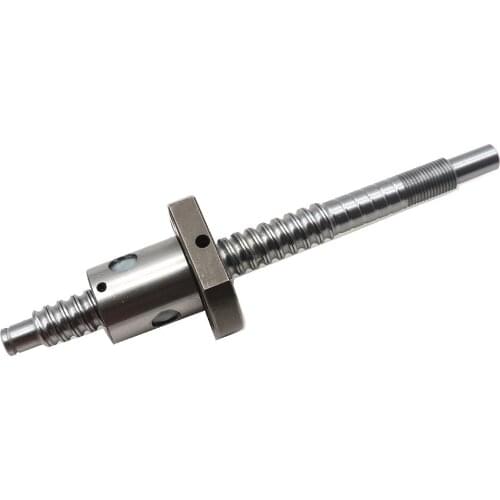 Lead screw SFU1204 150 200 250 300 350 400 450 500 550 600 rolled ball C7 with 1204 single nut CNC parts RM1204
