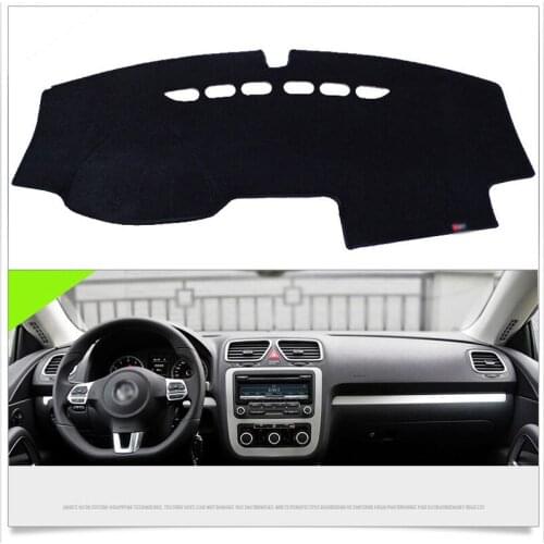 Interior Dashboard Carpet Photophobism Protective Pad Mat For VolksWagen Scirocco 2009-2013
