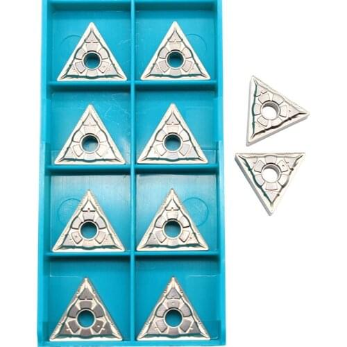 10PCS Tnmg160404 FG CT3000 External Turning Tools Cermet Grade Carbide insert Lathe cutter Tool Tokarnyy turning insert