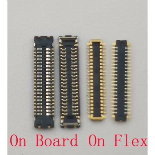 2Pcs LCD Display Screen Plug FPC Connector For Huawei Enjoy 8 Plus 8plus 7S FIG-AL00 Y9 P Smart 2018 Holly 4 Plus On Board 40pin