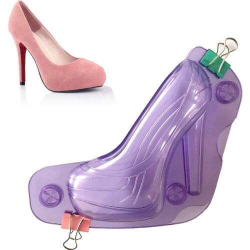3D Chocolate Mold High Heel Shoes Cake Decorating Tools Kitchen Baking Tools For Cakes DIY Fondant Mold