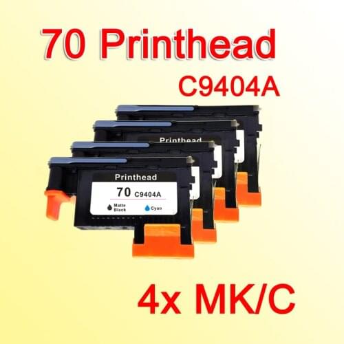 4x MK/C printhead compatible for 70 Designjet Z2100 Z5200 Z3100 Z3200 Photosmart PRO B9180 printer