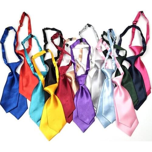 50/100pcs Solid Colors Dog Ties Double-piece Dog Neckties Cat Bowties Dog Grooming Accessories Pet Supplies