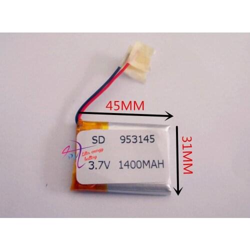 953145 3.7V 1400mAh high-capacity lithium tablet battery battery GPS mobile power batteries