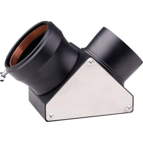 2inch Zenith Diagonal Mirror 90 Degree with Storage Bag Full Alloy Diagonal Mirror Astronomical Telescope Eyepiece Accessories