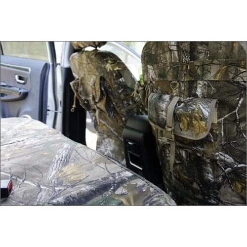 Car Camouflage seat covers Hunting jacket full Camouflage canvas function seat cover off-road seat cover for HONDA Fit Odyssey