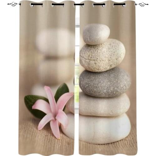 CHARM HOME Linen Curtains For Windows