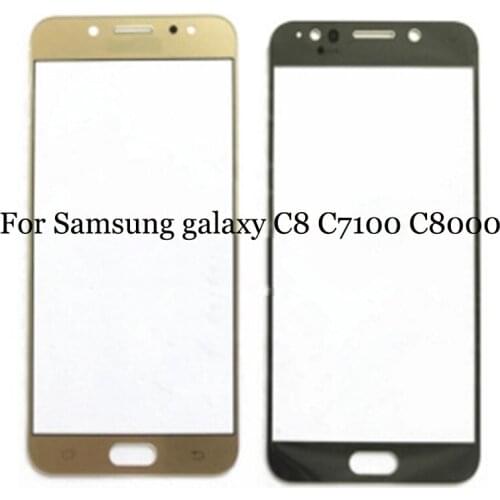 For Samsung galaxy C8 C 8 touch panel Digitizer Touch Screen Glass C7100 C8000 touchpanel without flex cable Perfect Repair