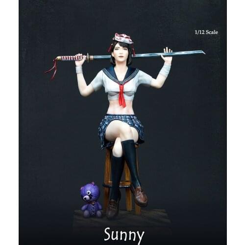 1/12 Resin Model Figure GK，Unassembled and unpainted kit