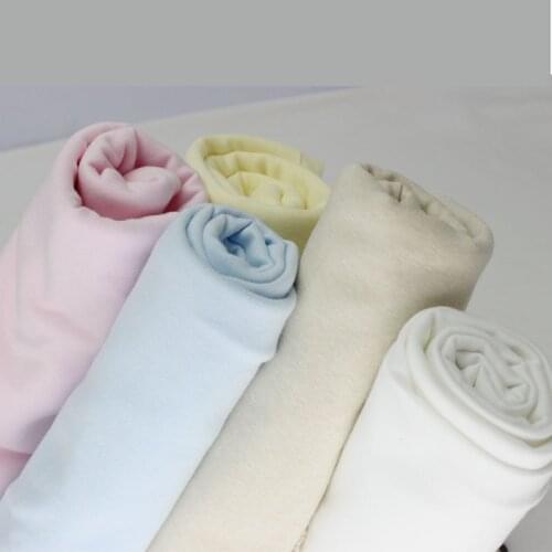 20*145cm Cotton knitted cloth fabric baby double rib cuff cotton fabric