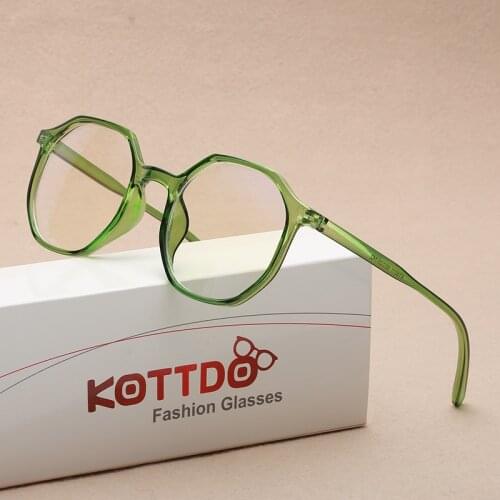 Classic Square Women Anti-Blue Light Eyeglasses Optical Myopia Plastic Glasses Frame Fashhion Computer Prescription Glasses