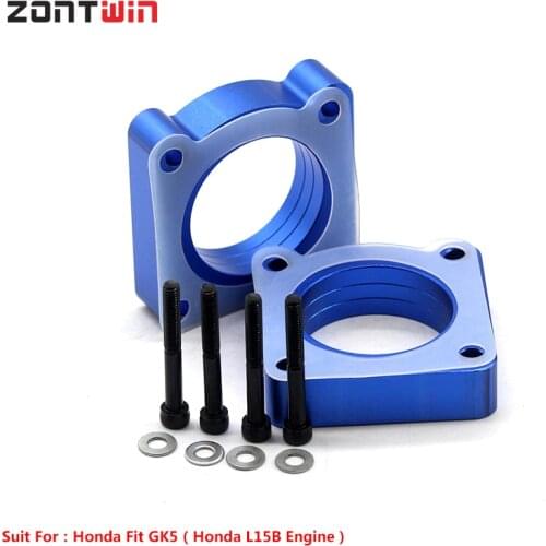 Forged Aluminum Alloy 6061-T6 Throttle Vortex Intake Gasket for Honda L15B Engine FIT GK5 2014-2019