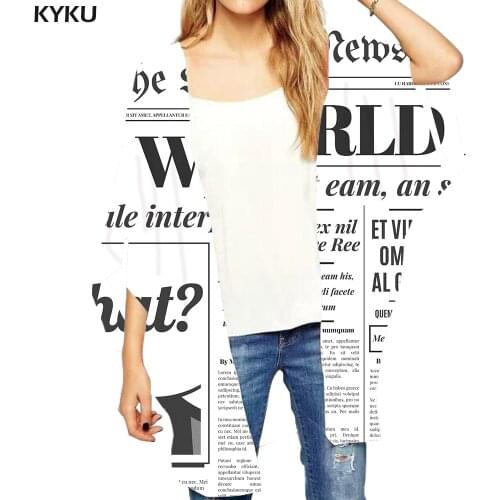 KYKU Womens Black Shirts