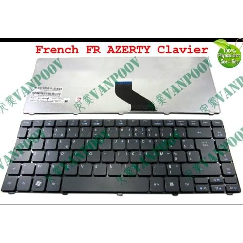 New FR notebook Laptop keyboard for Acer Aspire 4740 4740G 4741 4741G 4741Z 4741ZG 4745 4745G 4745Z AZERTY Clavier Black