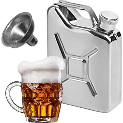 RETYLY Stainless Steel Flat Flasks