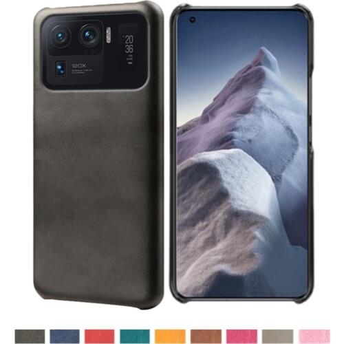 Luxury PU Leather Case For Xiaomi Mi 11 Ultra Lite Poco F3 X3 NFC M3 11i 11X Slim PC Cover For Redmi Note 10 10S K20 K30 K40 Pro