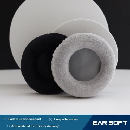 Earsoft Replacement Cushions for Bluedio H+ Headphones Cushion Velvet Ear Pads Headset Cover Earmuff Sleeve