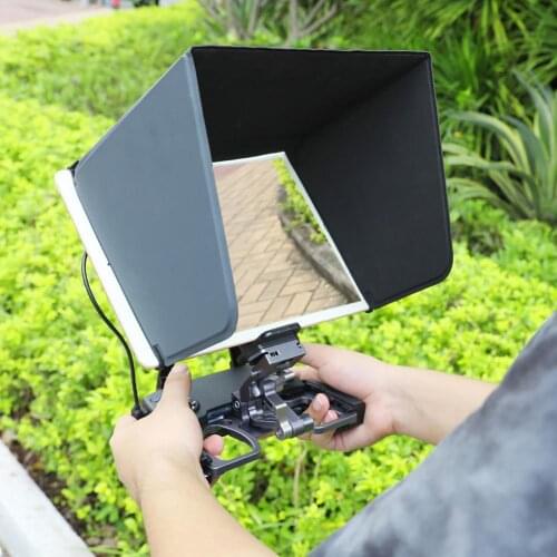 Foldable Phone Tablet Sun Shade Controller Sun Hood Sunshade Monitor Cover Accessries Remote Control Sunshade Sun Hood