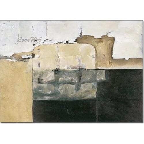 Modern Home Living Room Decoration Abstract Oil Painting Pure Hand-painted Canvas Unframed Painting Artwork Quality Wall Art