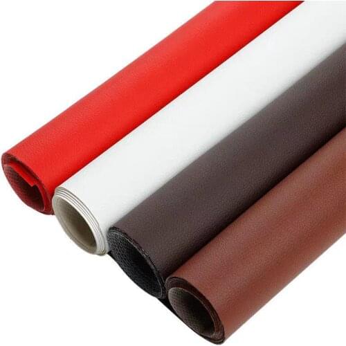 50X160cm PU Leather Fabric Sewing Bags Sofa Cover Car Chair Seat Synthetic Artifical Small Litchi PU Leather DIY Home Decor