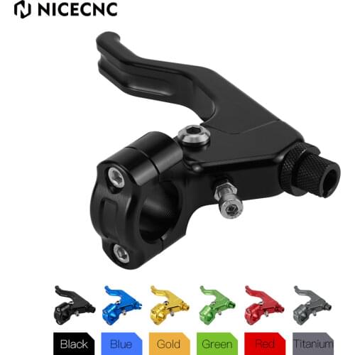 22MM 7/8" Handlebar CNC Short Stunt Clutch Lever Perch Assembly For Honda Suzuki Yamaha Kawasaki Triumph motorcycle accessories