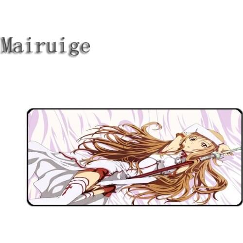 Mairuige Word Art Online Mouse Pad Big Large Size Gaming Mousepad Desk Table Mat Support 11size To Choice Gaming Game Pc Laptop