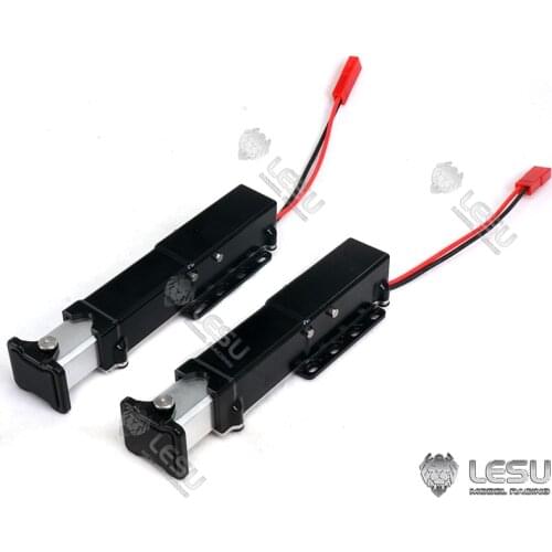LESU Metal Electric Front Support Feet Lifting Legs for 1/14 DIY TAMIYA RC Hydraulic Trailer Tractor Truck Model Car