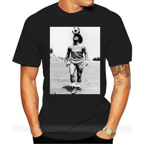 T-SHIRT MAGLIA DIEGO ARMANDO MARADONA NAPOLI CALCIO VINTAGE ANNI 80 S-3XL Mens T Shirts Fashion shubuzhi Fashion Classic O-Neck