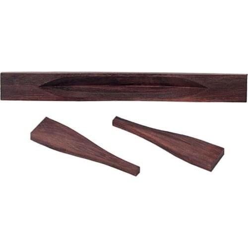 New Rosewood Bridge Fits for Jazz Guitar Replacement Parts