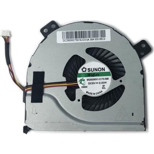 New Original Laptop CPU Cooling Fan For Lenovo IdeaPad Z400 Z400A Z500 Z500A P500 P400 Z410 Z510 Cooler DC28000C7D0 DC28000C7S0