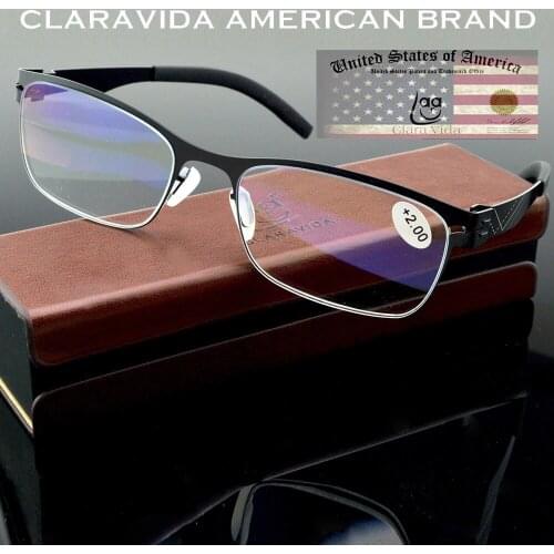 The Latest Design Without Solder Joints and Screws Manual Assembly Reading Glasses +0.75 +1.00 +1.25 +1.5 +1.75 +2.0 +2.25 to +4