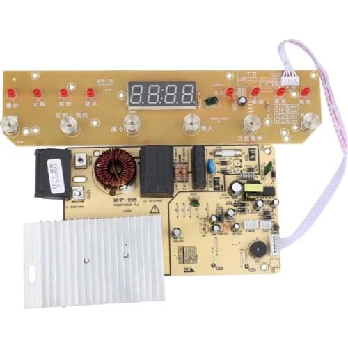 2000W 220V Circuit Board PCB with Coil Electromagnetic Heating Control Panel for Induction Cooker