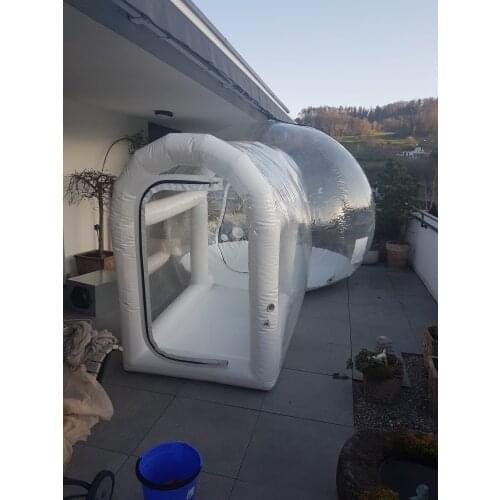 Transparent Outdoor Camping Inflatable Clear Bubble Tent Free shipping With air pump