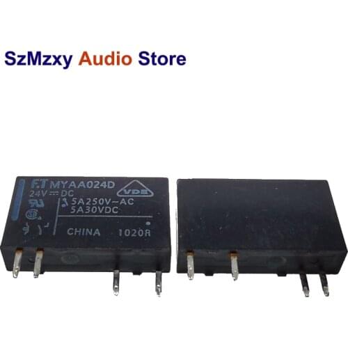 1PCS Relay MYAA024D MYAA024 5A 24V DIP4 24VDC New&Original FTR-MYAA024D