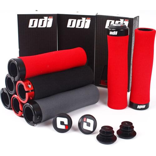 ODI MTB Bicycle Handlebar Grips Mountain Bike Handle Bar Grip Cycling Handle Grip Lockable Anti-skid Bicycle Accessories 2.2cm