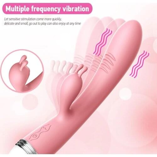 G-Spot Vibrator Strong Dildo Rabbit Vibrator Clitoris Stimulator Vaginal Massager Sex Toys for Women Female Masturbation