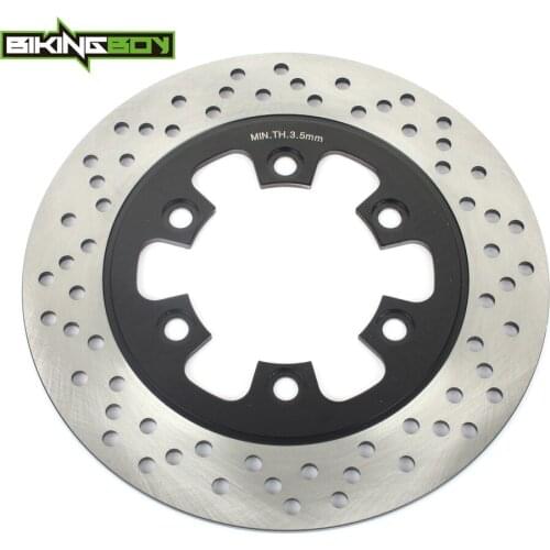 BIKINGBOY Rear Brake Disc Disk Rotor For HYOSUNG GT 125 Naked 03-12 GT 125 R 06-14 GT 250 R 07-15 GT 650 S R 05-12 GT 650 X 07
