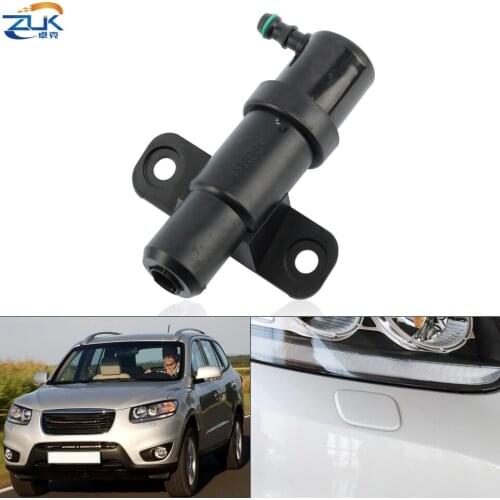 ZUK Headlight Washer Nozzle Headlamp Water Spray Jet Actuator For Hyundai Santa Fe 2009 2010 2011 2012 98671-2B000 98672-2B000