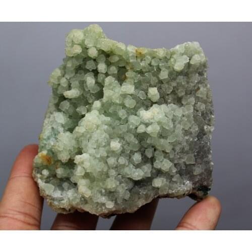 294g Natural India green fluorite mineral specimen stones and crystals healing crystals quartz gemstones free shipping