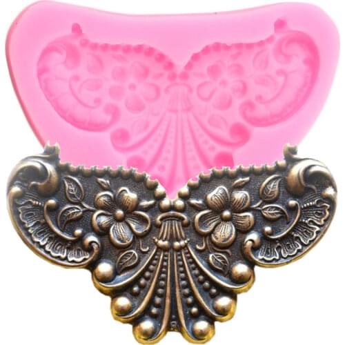 3D Medal Cake Border Silicone Molds Relief Fondant Mold Baby Birthday Cake Decorating Tools Candy Clay Chocolate Gumpaste Moulds